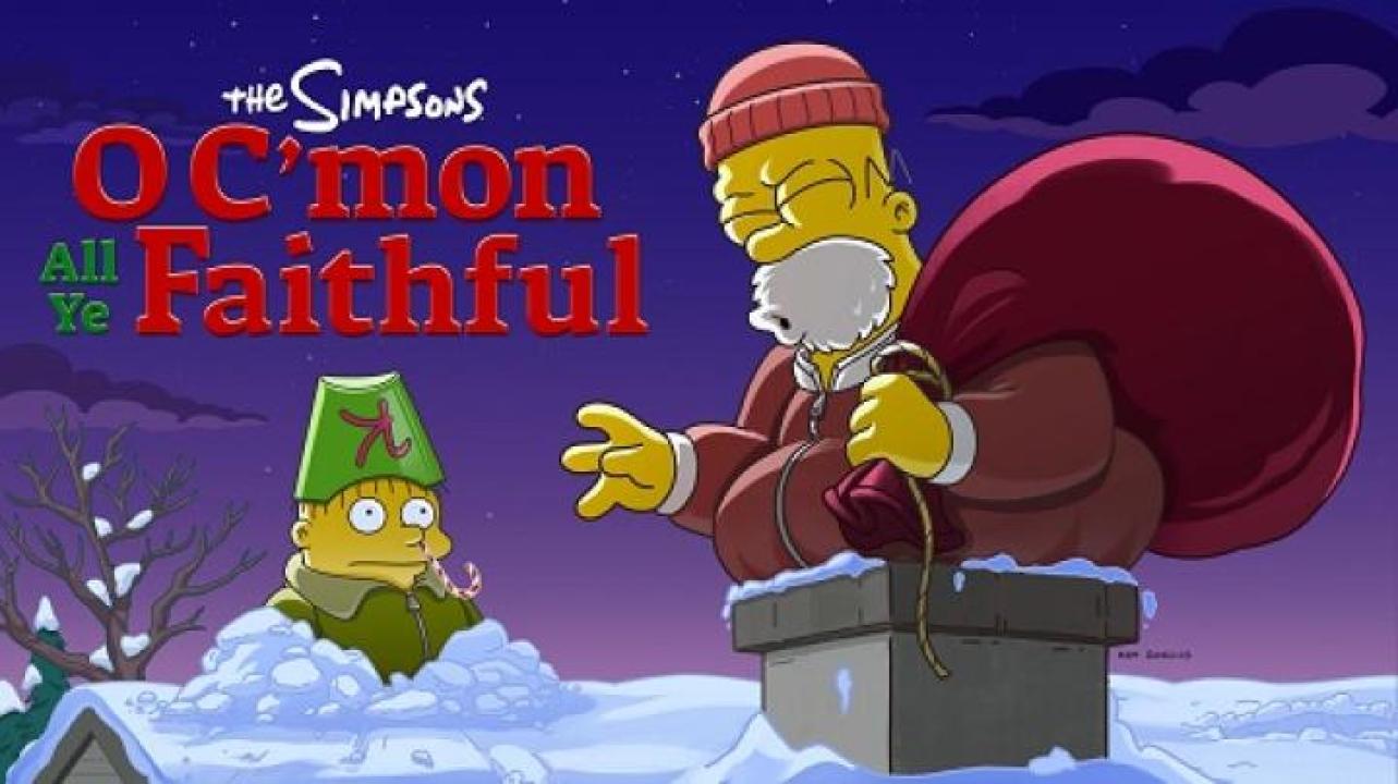 مشاهدة فيلم The Simpsons O C’mon All Ye Faithful 2024 مترجم ايجي بست